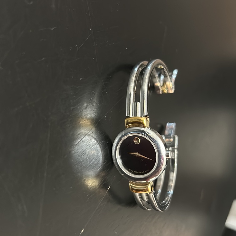 Woman’s vintage movado watch